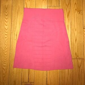 dusty rose GUESS bandage skirt size s worn once